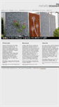 Mobile Screenshot of metallic-design.com